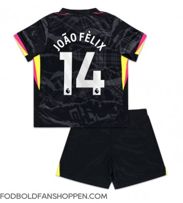 Chelsea Joao Felix #14 Tredjetrøje Børn 2024-25 Kortærmet (+ Korte bukser)